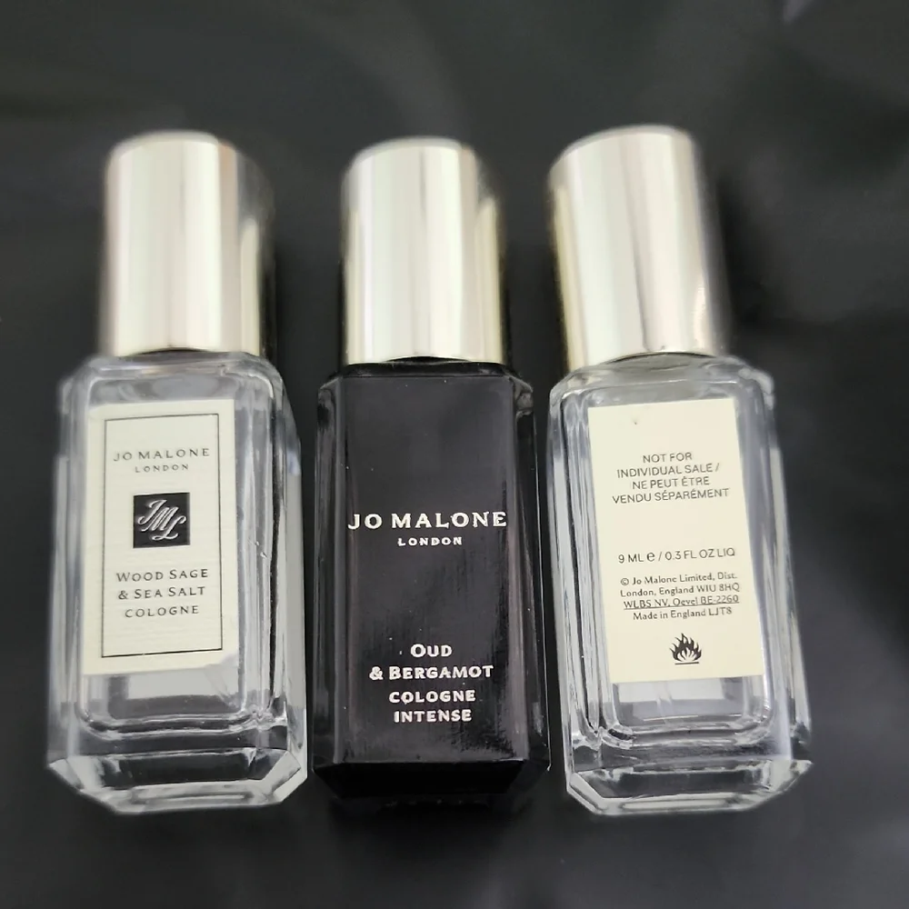 Jo Malone Mini Fragrance Set - Black and Silver Bottles - Picture 1 of 5
